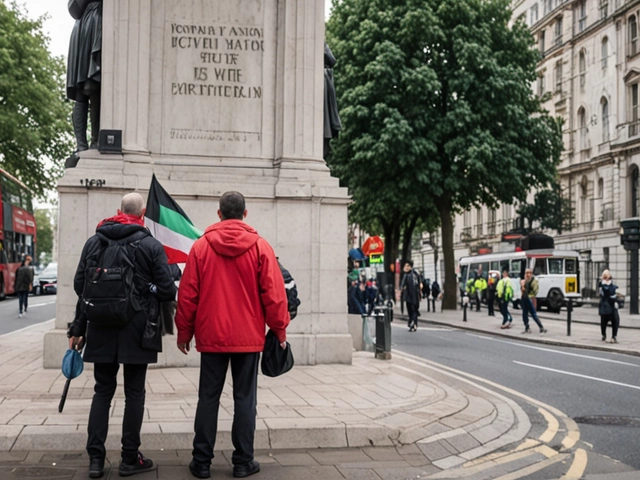 Два про-палестинских протестующих арестованы в Лондоне